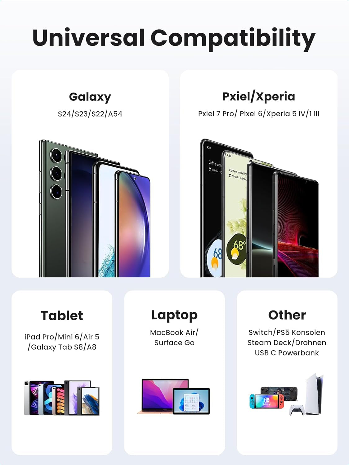 Right Angle USB C Cable 6.6FT 2-Pack, 60W USB C to USB C Cable 90 Degree Type C Cable for Iphone 17/16, Macbook Pro/Air, Ipad Pro 2022/Air 5/Mini 6, Galaxy S25/S24/S23, Pixel 10/9, Switch